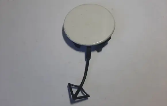 Seat Leon (5F) Rear bumper row hook cap/cover 1P0807441C
