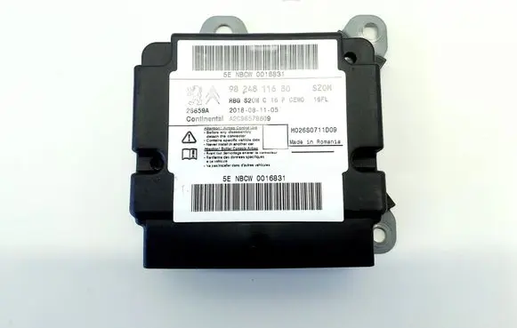 Peugeot 3008 II Airbag control unit/module 9824811680