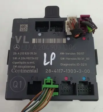 Mercedes-Benz C W204 Door control unit/module A2049001006