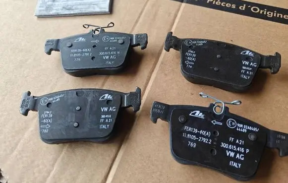 Volkswagen Arteon Brake pads (rear) 3Q0698451F