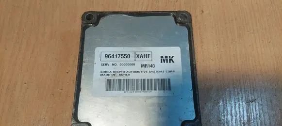 Chevrolet Aveo Engine control unit/module ECU 96417550 XAHF