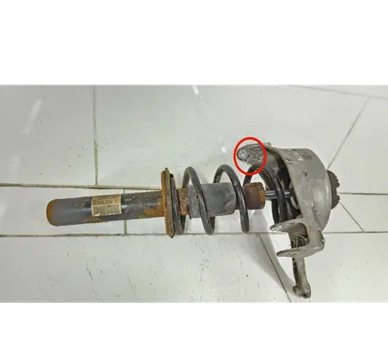 Audi A4 S4 B8 8K Front shock absorber with coil spring 8K0413031AF 814904004301