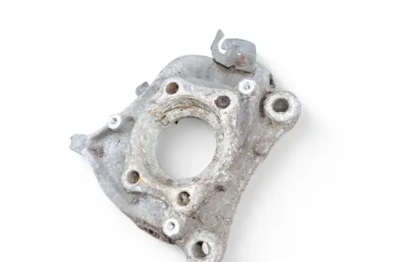Volkswagen PASSAT B7 Front wheel hub spindle knuckle 3C0407258G