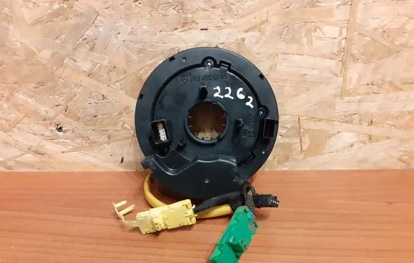 Mercedes-Benz C W203 Airbag slip ring squib (SRS ring) 0025421918 2262