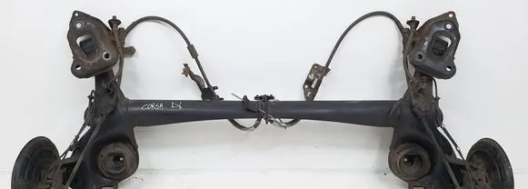 Opel Corsa D Rear axle beam with reductor 