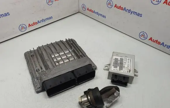 Engine ECU kit and lock set