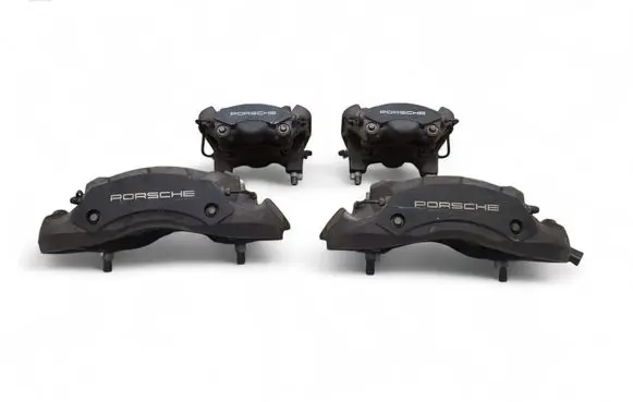 Porsche Cayenne (9Y0 9Y3) Brake discs and calipers set 9Y0615105AP 9Y0615106AP 9Y0615404AP