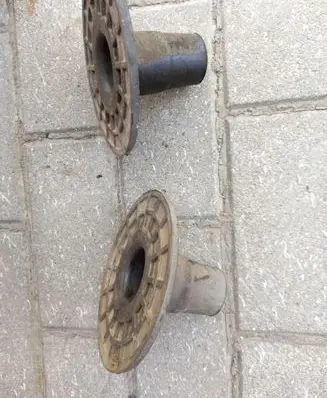 Opel Zafira B Rear coil spring rubber mount 