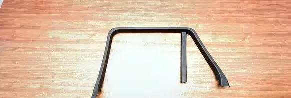 BMW X5 F15 Rear door window/glass frame 51427292514 51427292516