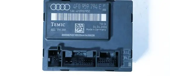 Audi A6 S6 C6 4F Door control unit/module 4F0959794E