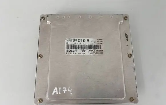 Mercedes-Benz C W203 Engine control unit/module A0001536579 28RTF000 0281010909