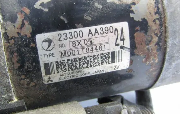 Subaru Legacy Starter motor EU23300AA390