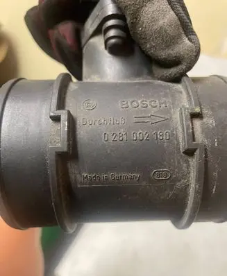 Opel Combo C Mass air flow meter 0281002180