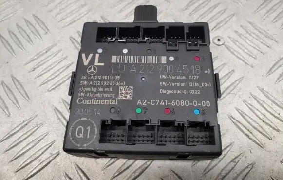 Mercedes-Benz CLS C218 X218 Door control unit/module A2129004518