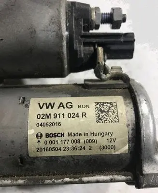 Volkswagen Up Starter motor 02M911024R 04052016 0001177008