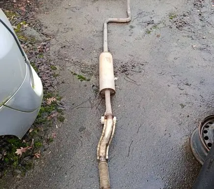 Peugeot 3008 II Muffler/silencer 