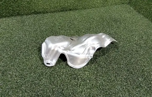 Heat shield in engine bay