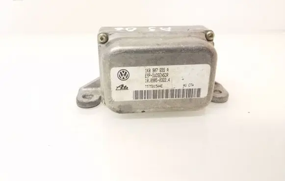 Audi A3 S3 8P ESP acceleration yaw rate sensor 1K0907655A