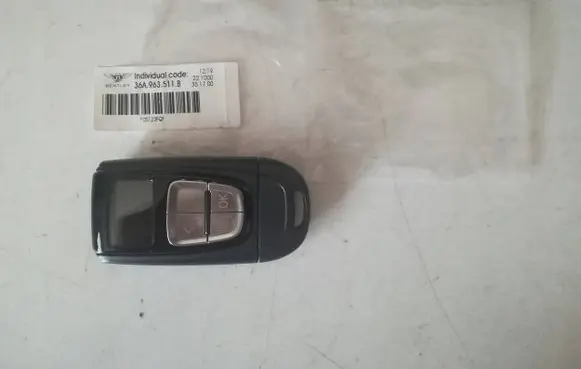 Bentley Bentayga Webasto auxiliary heater remote control 36A963511B