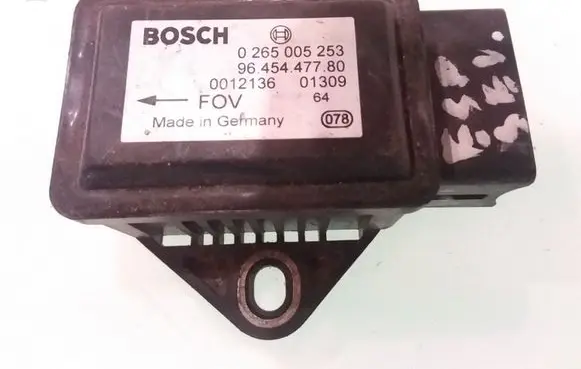 Peugeot 307 ESP acceleration yaw rate sensor 0265005253