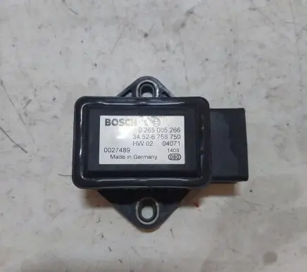 BMW 5 E60 E61 ESP acceleration yaw rate sensor 0265005266