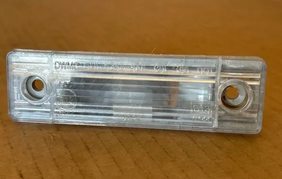 Chevrolet Nubira Number plate light 0751SAE