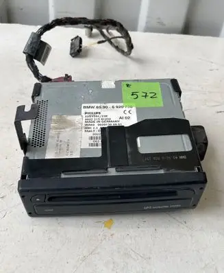 BMW 3 E46 Navigation unit CD/DVD player 66920758 22SY59123E 003913049