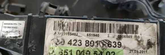 Mercedes-Benz Vito Viano W639 Engine installation wiring loom A6510105402 6510105402