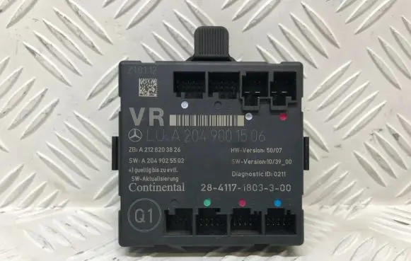 Mercedes-Benz C W204 Door control unit/module A2049001506