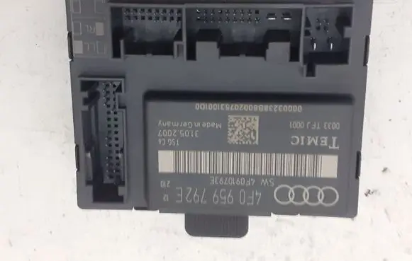 Audi A6 S6 C6 4F Door control unit/module 4F0959792E 4F0910793E