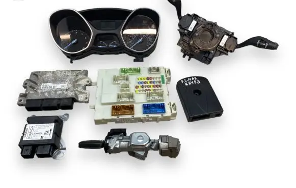 Ford Grand C-MAX Engine ECU kit and lock set S180127003 AV6112A650XH EMS2204