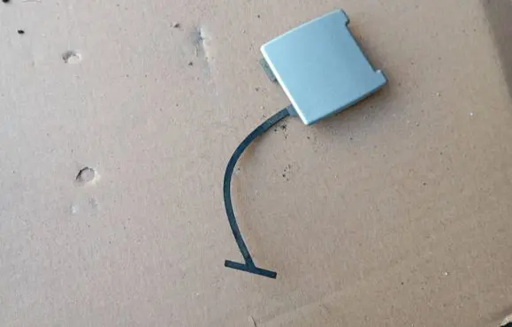 Volvo S40 Rear bumper row hook cap/cover 30678001 BP89A