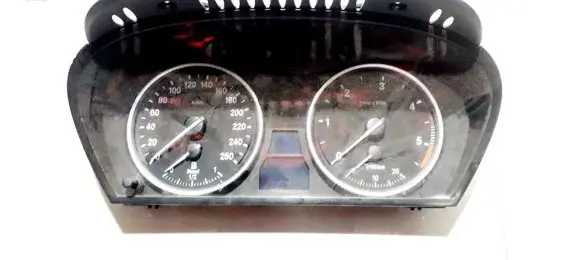 BMW 5 E60 E61 Speedometer (instrument cluster) 62119153755 110.080.213