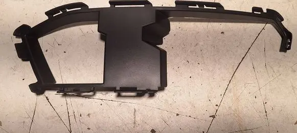Front bumper foam support bar