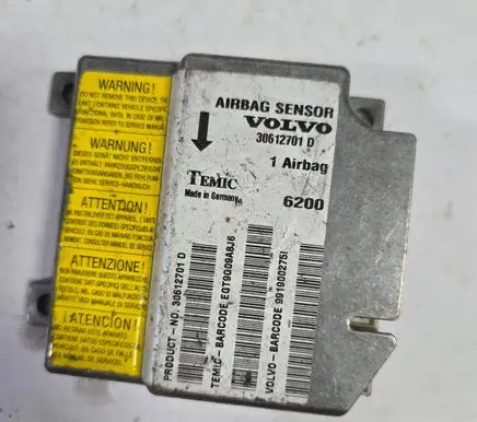 Volvo S40, V40 Airbag control unit/module 30612701D 6200 1ALD30