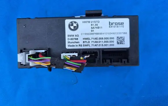 BMW X2 U10 Tailgate/trunk control unit/module 5A74811 HKEM21STD E41015110