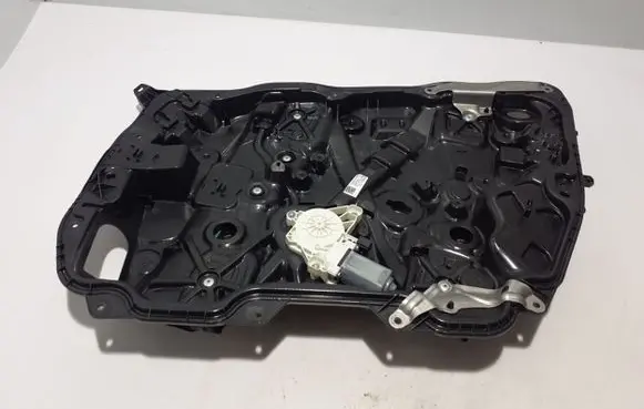 Front window lifting mechanism without motor