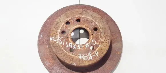 Lexus IS 220D-250-350 Rear brake disc ventiliuojamas