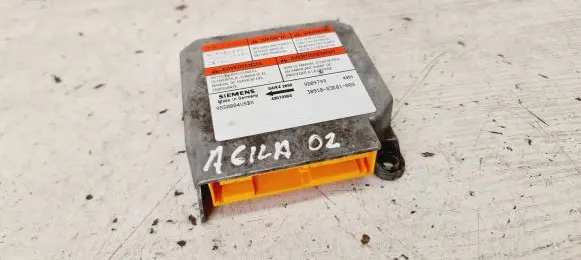 Opel Agila A Airbag control unit/module 3891083E01000 5WK42898 9209799