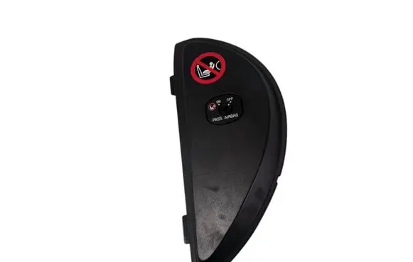 Passenger airbag on/off switch