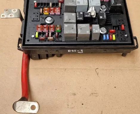 Opel Astra J Trunk lid opening control unit 