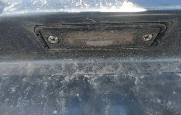 Volkswagen Golf IV Number plate light