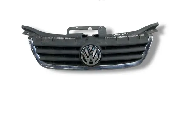 Volkswagen Touran I Front bumper upper radiator grill 1T0853651 1T0853653