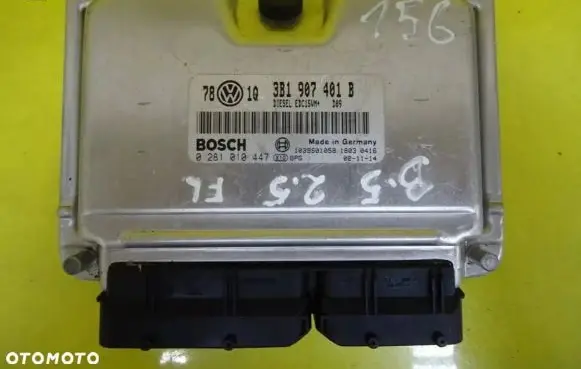 Volkswagen PASSAT B5.5 Engine control unit/module 3B1907401B 0281010447