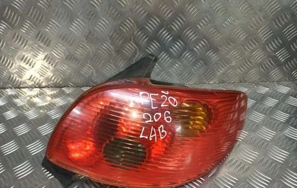 Peugeot 206 Rear/tail lights