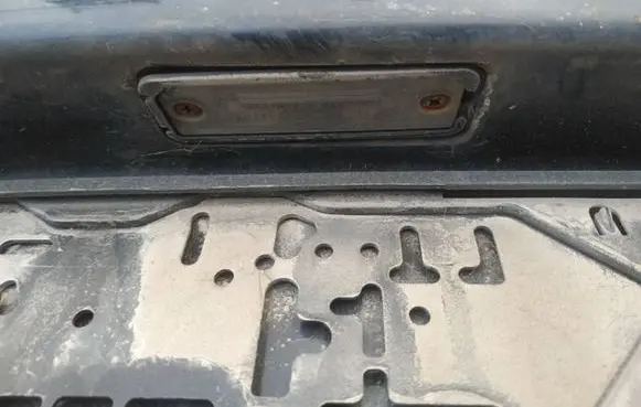 Volkswagen Golf IV Number plate light