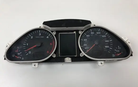 Audi A6 S6 C6 4F Speedometer (instrument cluster) 4F0920981F 4F0910930C