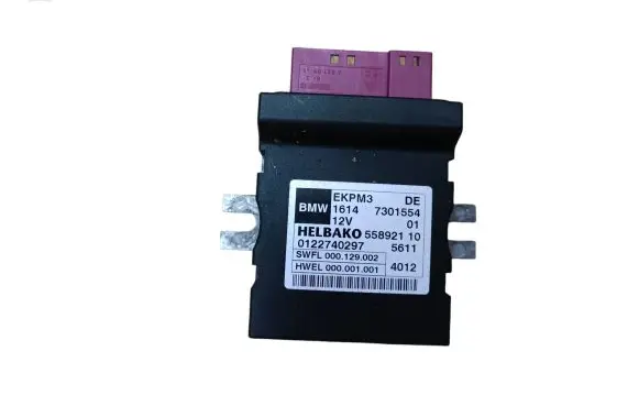 BMW 5 F10 F11 Fuel injection pump control unit/module 16147301554 7301554 55892110