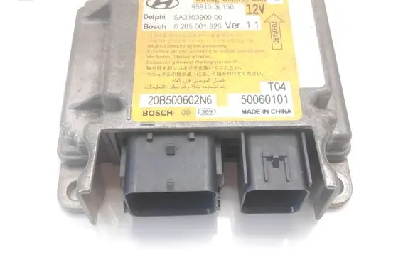 Hyundai Grandeur Airbag control unit/module 959103L150 0285001820 20B500602N6