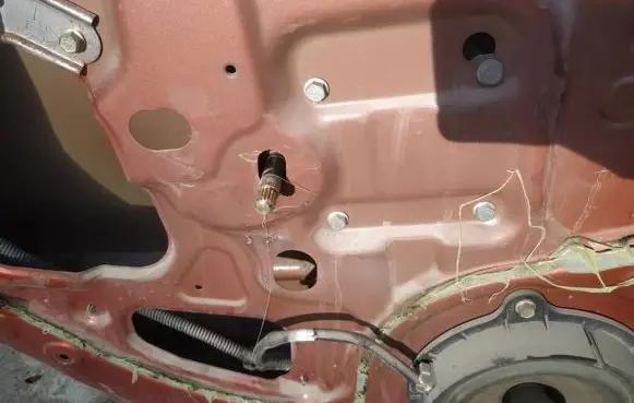 Nissan Note (E11) Sliding door window regulator with motor